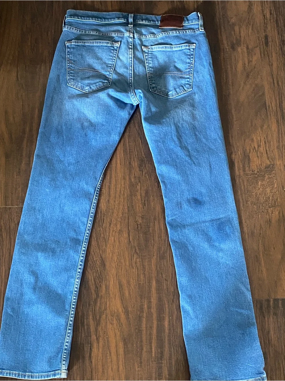 Hollister Light Blue Straight-Leg Jeans